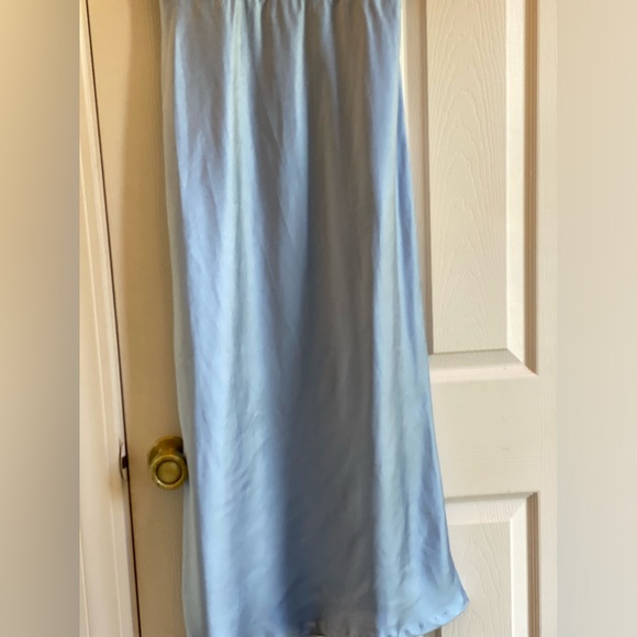 MARE MARExANTHROPOLOGIE KNIT SLIP TWOFER TANK DRESS - BLUE & BROWN SIZE S - NWT - Picture 8 of 15